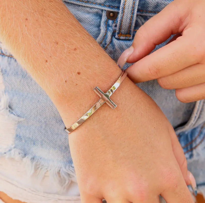 Philippians 4:13 Cuff Bracelet