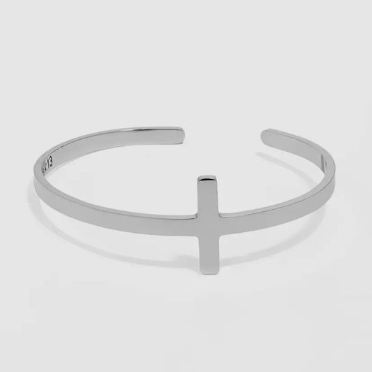Philippians 4:13 Cuff Bracelet