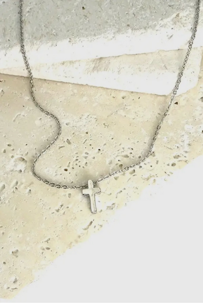 Mini Cross Necklace