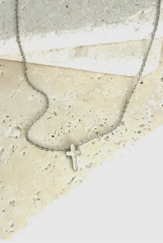 Mini Cross Necklace