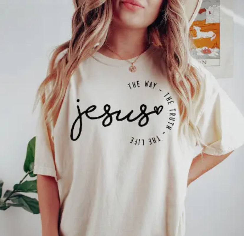 Jesus❤️ The Way - The Truth - The Life Shirt